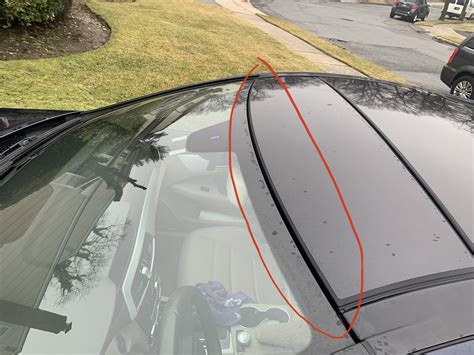 Car Roof Leak